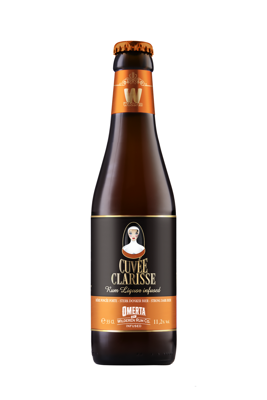 NEW - Cuvée Clarisse Omerta Rum liquor Infused 4x33cl