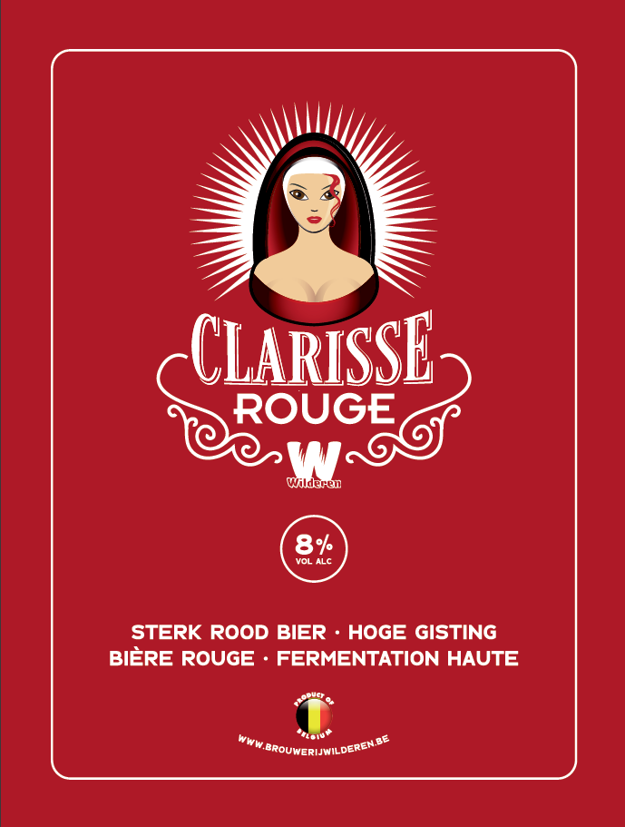 Clarisse Rouge Tins Advertising sign